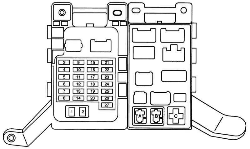 Блок реле предохранителей Lexus RX 300. Блок предохранителей Lexus rx300 2000. Лексус РХ 300 блок предохранителей. Блок предохранителей в Лексус RX 300 2018.