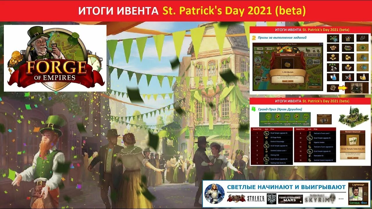 Фое патрик 2024. День Святого Патрика Foe. Forge of Empires день Святого Патрика 2021. Ивент день Святого Патрика. Ивент день Святого Патрика в игре Forge of Empires.