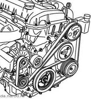 Ford escape ремень