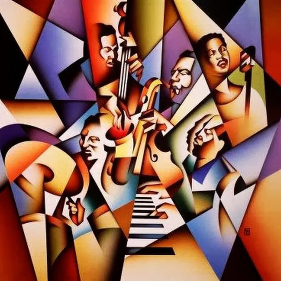 Салют джаз. Джаз коллаж. Картины в стиле джаз. Джаз в живописи. Коллаж из джазовых исполнителей.