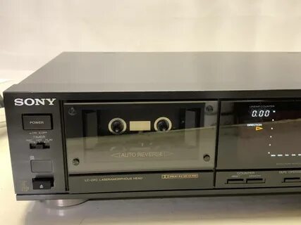 Кассетная дека sony