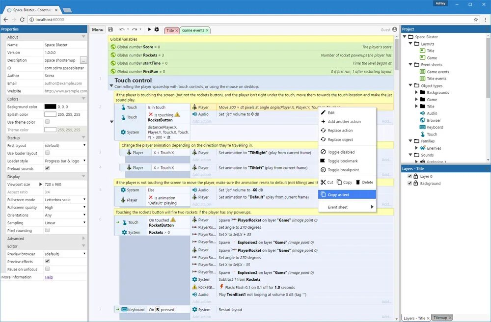 Https construct net. Construct 3. Construct 3 Интерфейс. Editor Construct. Constructor 3.