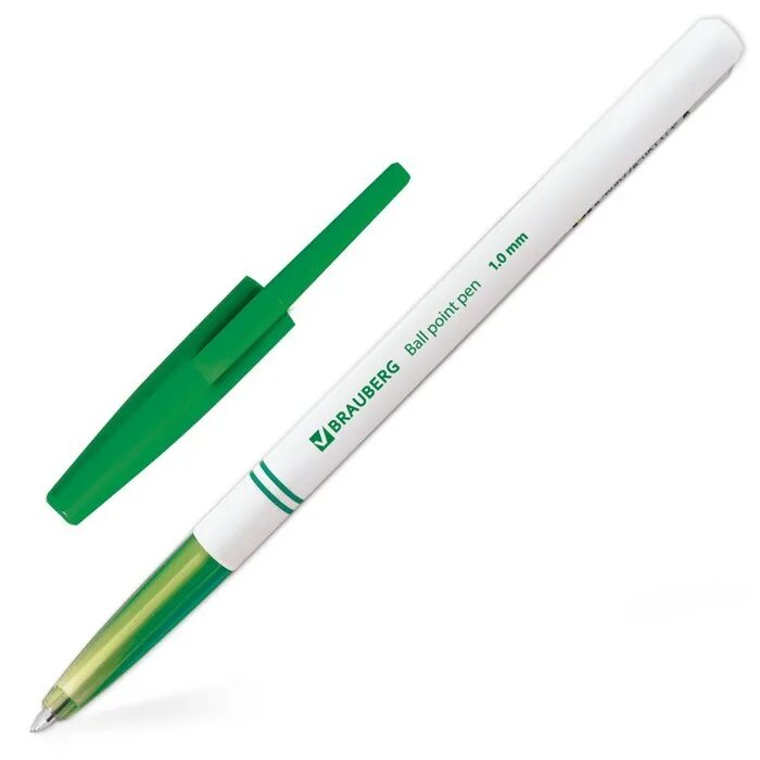 Купить ручки надо. Ручка шариковая БРАУБЕРГ зеленая. Ручка шариковая БРАУБЕРГ 0.5. Ручка BRAUBERG 1.0 mm зелёная. Ручка шариковая BRAUBERG «офисная».