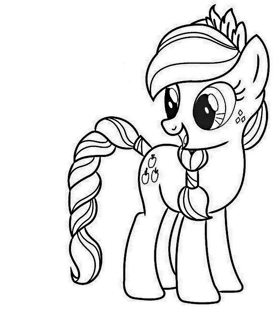 Раскраски для девочек мая. My little Pony раскраска Эпплджек. Эпл Джек пони раскраска. Май Литтл пони разукрашка. Маленькая эпл Джек пони раскраска.