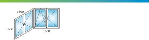 Окна 1500 на 1500