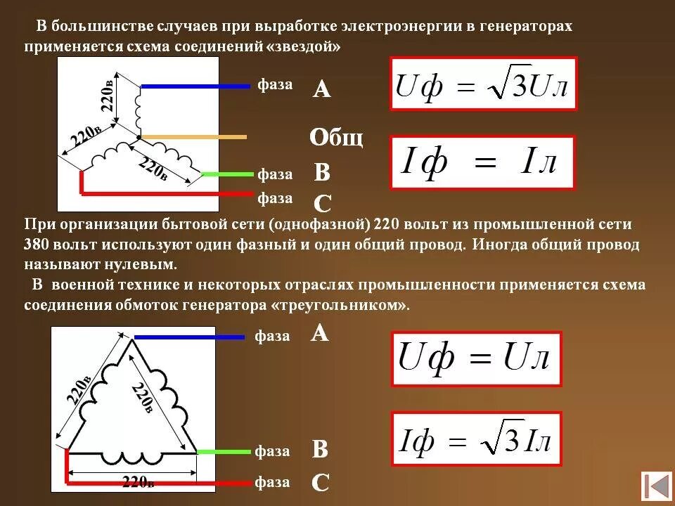 Точка напряжения в произведении. Линейное напряжение и фазное напряжение соотношение. Соотношение фазного и линейного напряжения. Линейное напряжение в трехфазной цепи. Линейные и фазные токи и напряжения соотношения между ними.