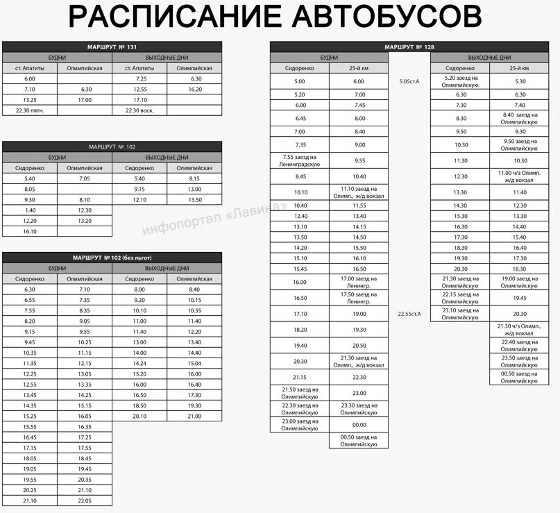 Расписание автобусов александров балакирево на сегодня. Расписание автобусов 131 Кировск Апатиты. Расписание 128 автобуса Апатиты Кировск 2021. Расписание автобусов 102 Кировск Апатиты. Расписание автобусов Кировск-Апатиты 102 на 2022 год.