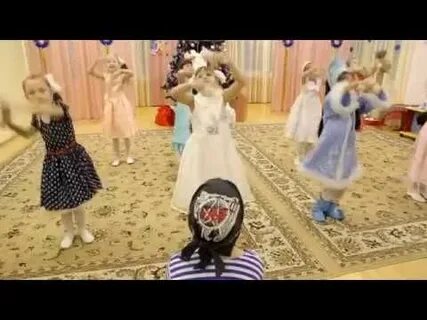 Танец морозят в детском саду