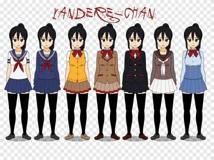 Yandere simulator uniform png