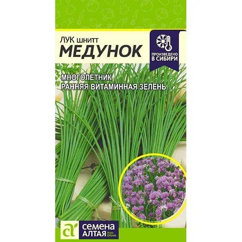 Семена Лук шнитт, Медонос, 0.5 г, цветная упаковка, Русский огород в Воронеже: ц