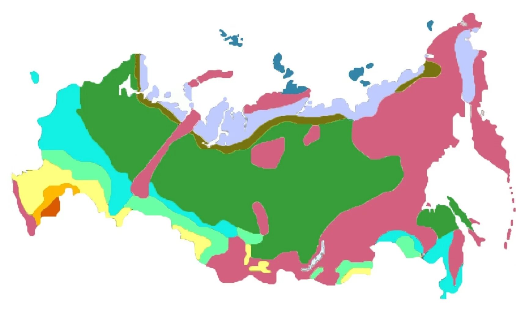 Основные зоны природы россии. Карта природных зон России 4 класс без названий зон. Карта природных зон России 4 класс окружающий. Природные зоны России на карте с названиями 4. Расположение природных зон на карте России.