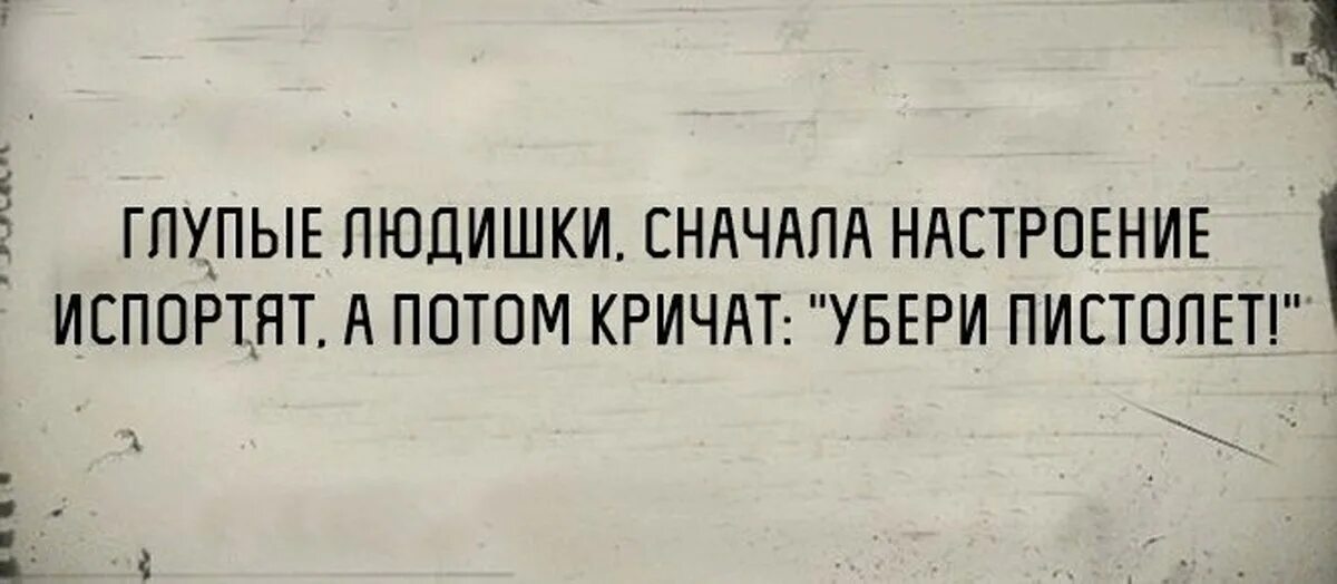 Немного глупый. Человек испортил настроение. Цитаты про испорченное настроение. Глупые людишки.