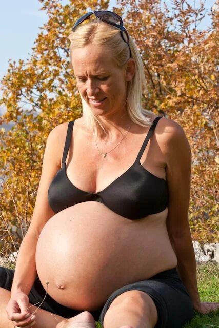 Mature pregnant