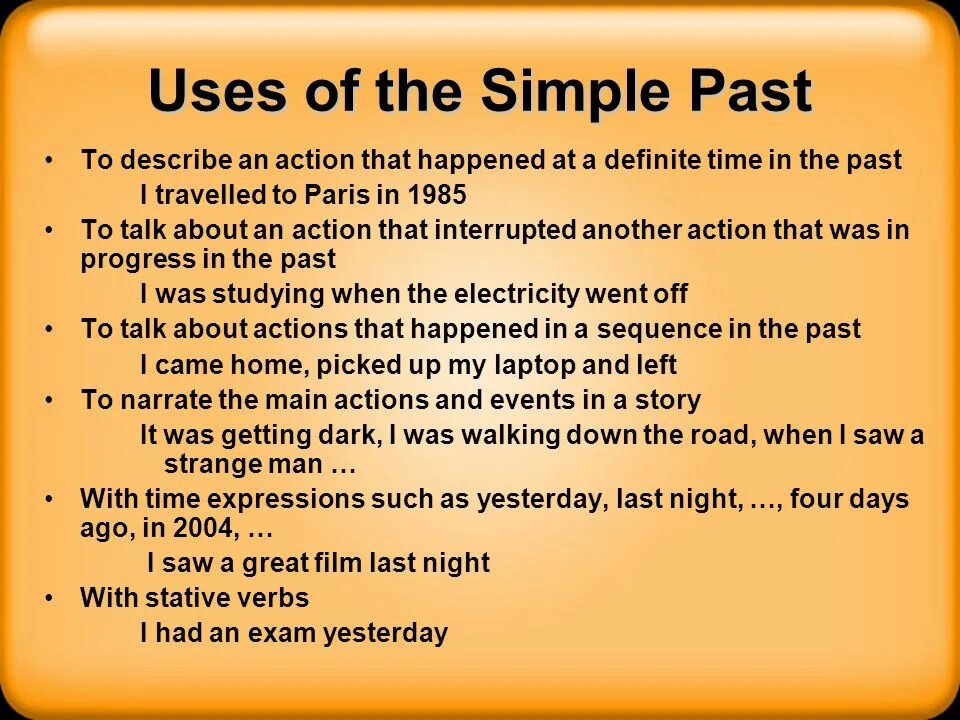 Past simple action. Паст Симпл. Past simple usage. Past simple use. To happen в past simple.