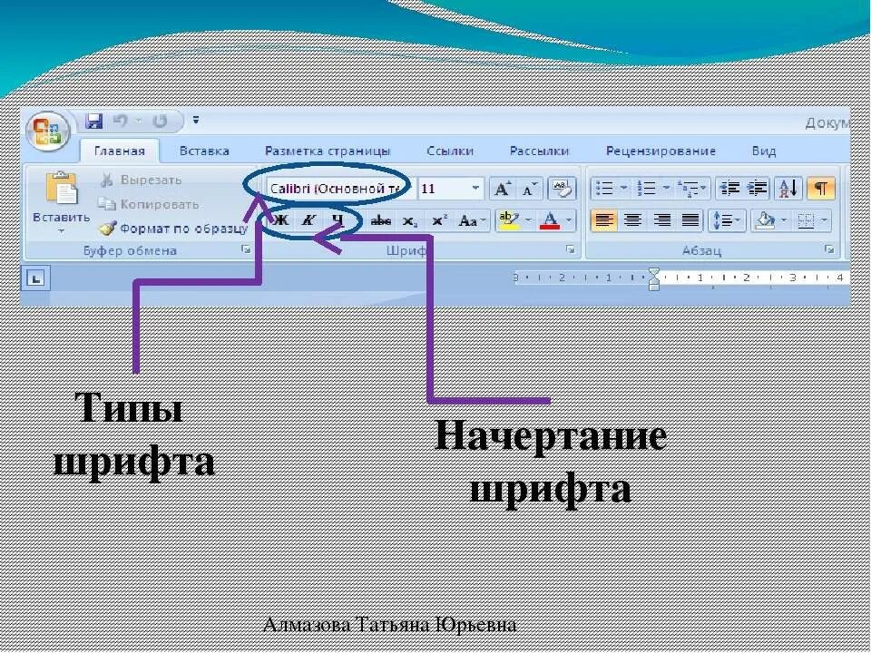 Полужирный шрифт в ворде это. Начертание в Ворде. Начертание шрифта. Виды начертания шрифта. Курсивное начертание в Ворде.