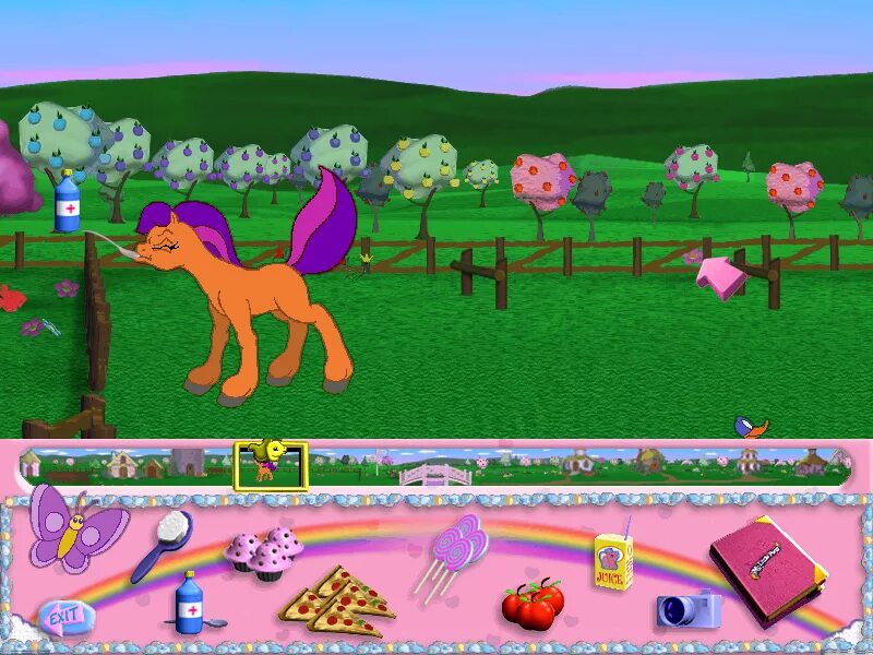 My little Pony игра 1998. Игра my little Pony 2006. Игра мой пони. Пони малыш игра.