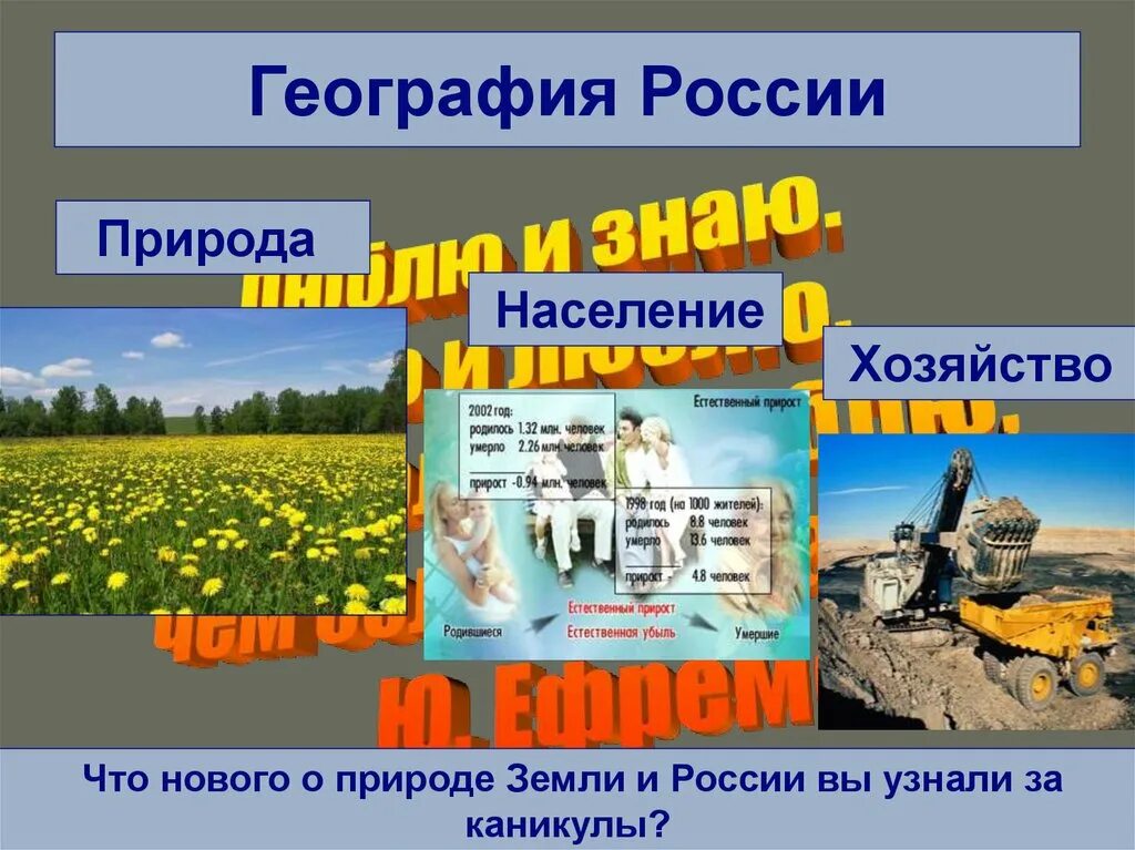 География 8 класс природа население хозяйство. Население и хозяйство россии. тема население и хозяйство. география россии население и хозяйство. природа и население + хозяйство география 5 класс.