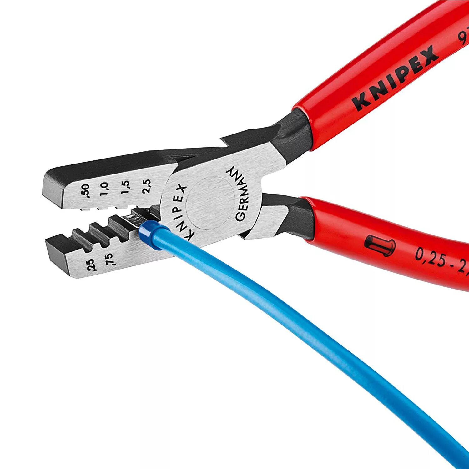 Купить клещи на озон. KN-9761145a. Knipex 974904. Опрессовочные клещи для гильз ГМЛ. Обжим гильз ГМЛ.