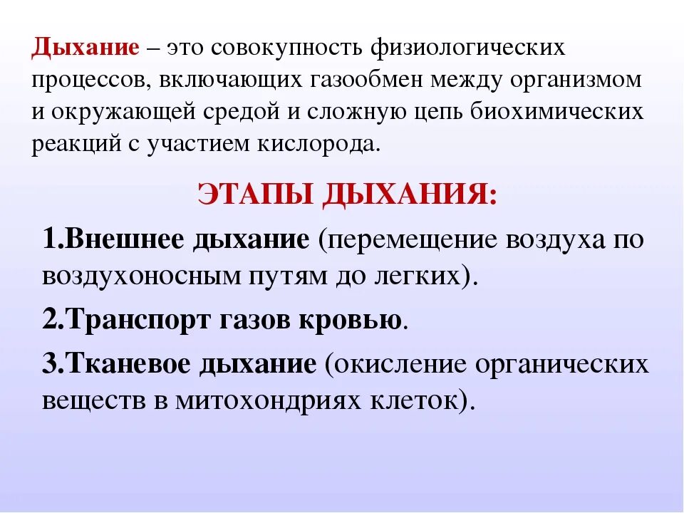 Дыхание. Жахание. Процесс дыхания. Дыхание это в биологии. Результатом дыхание является