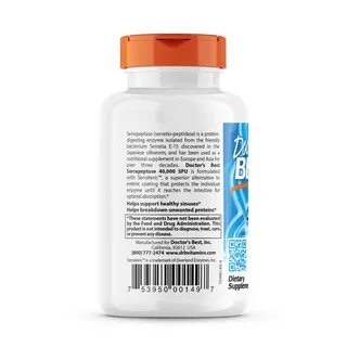 Doctor s best serrapeptase 40 000 spu