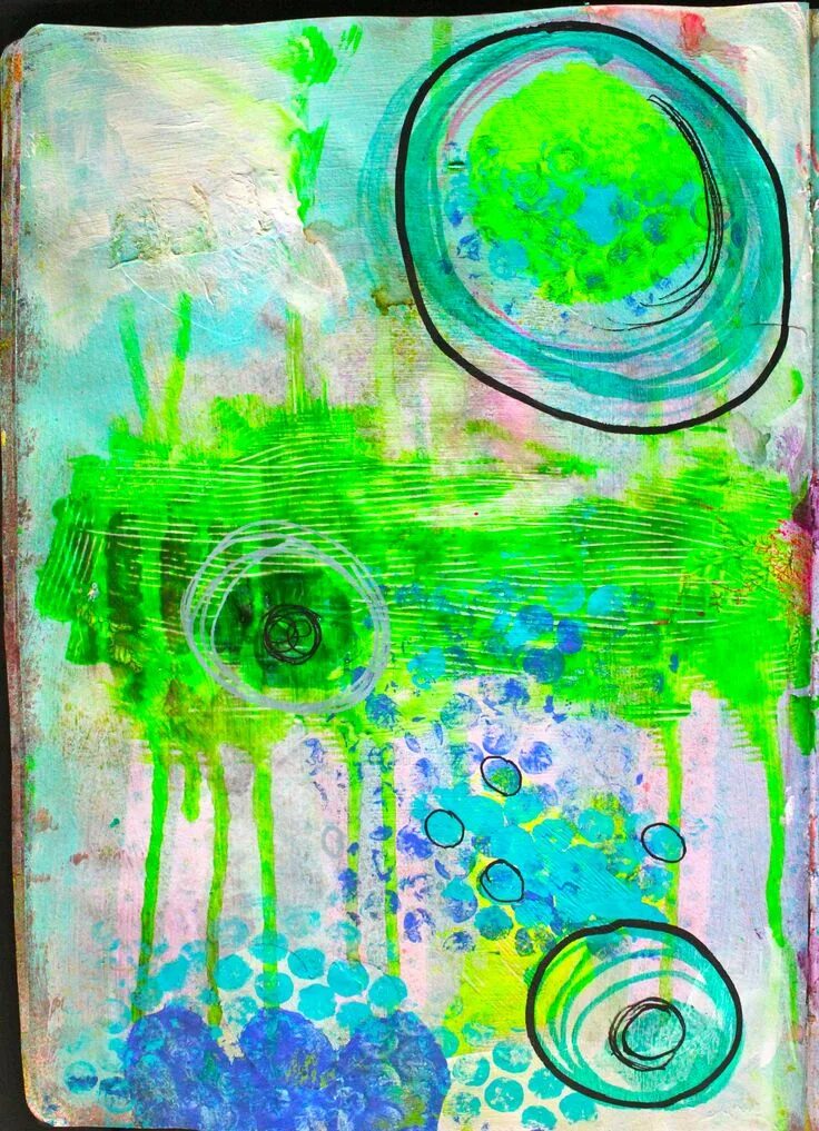 Visual harmony. Идеи для графического дизайна. Journal abstract. Как разрисовать фон. Jadis art.