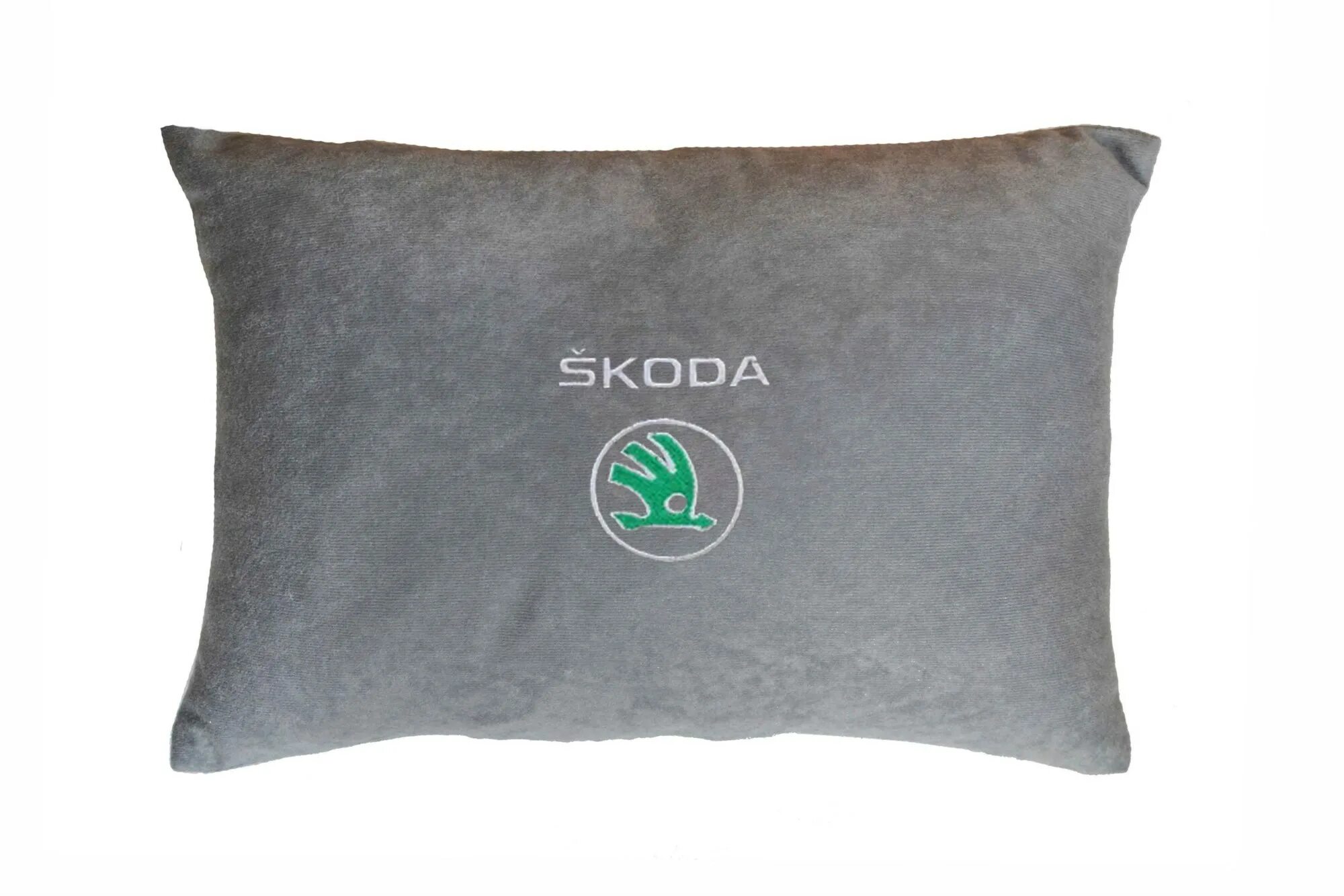 Купить автомобильную подушку. Подушка декоративная в салон автомобиля AUTOPREMIUM "Skoda". Подушка Фольксваген. Декоративные подушки для автомобиля. Велюровые подушки.