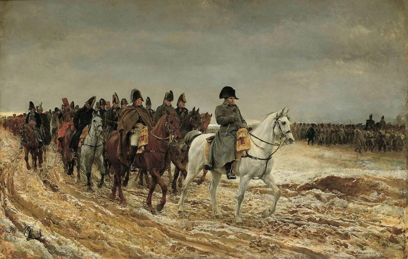 The year of the french. Мейсонье Наполеон 1814.