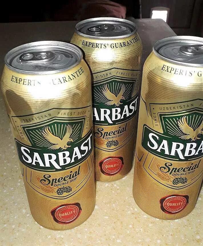 Drink beer 1.20. Сарбаст Лайт пиво. Sarbast Special пиво. Узбекское пиво Sarbast. Пиво баночное.