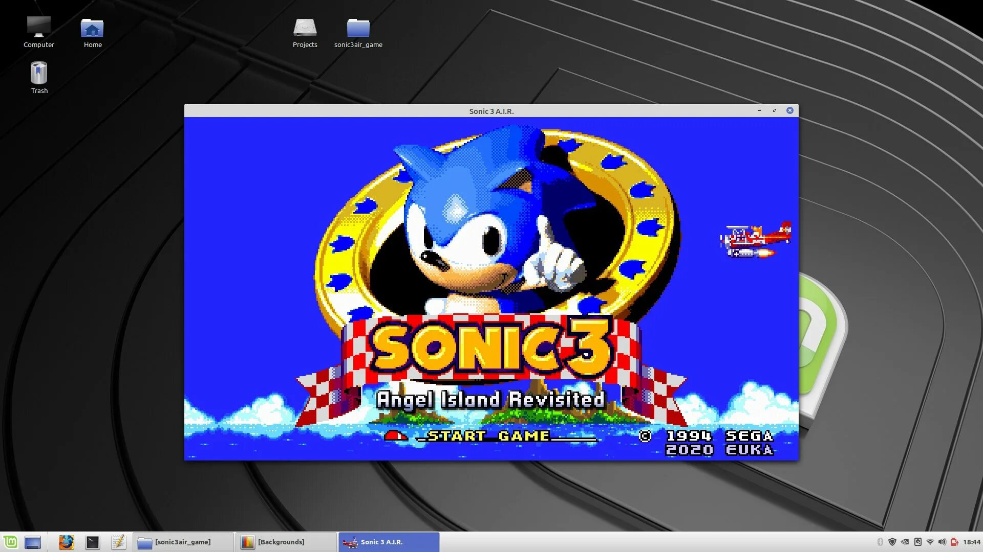 Play sonic 3. Sonic 3 АИР. Sonic 3 Air ROM. Соник 3 a.i.r. Sonic 3 complete.