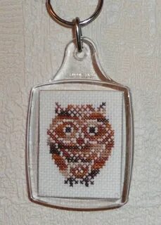 Брелок вышивка