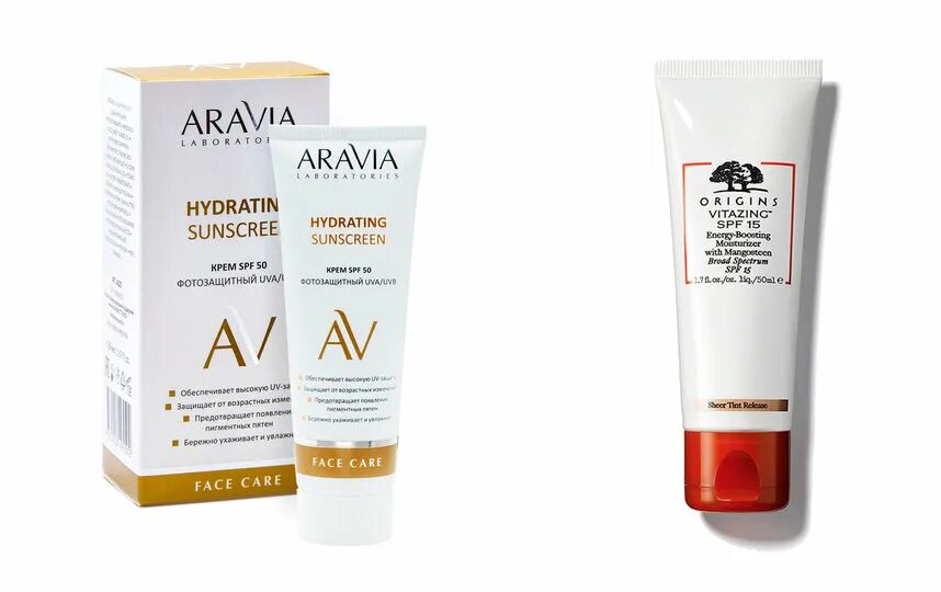 Hydrating sunscreen aravia spf 50