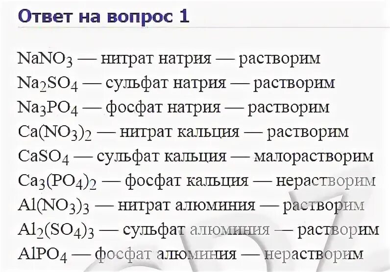 Распределите формулы солей на группы растворимые. Соли химия 8 класс. Формула соли в химии 8 класс. Нитрат кальция и фосфат натри. Формулы солей CA.