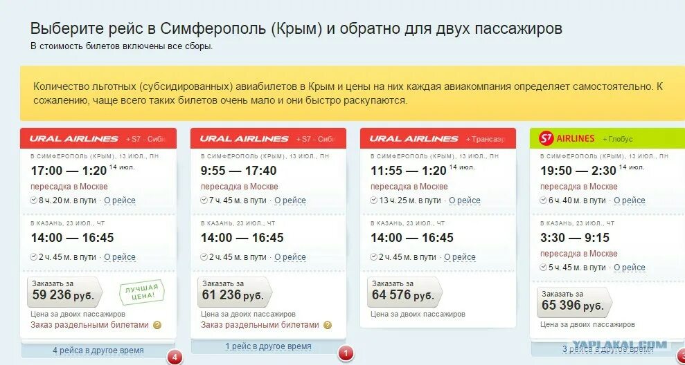 Почему нет билетов на юг. Почему нет билетов на юг