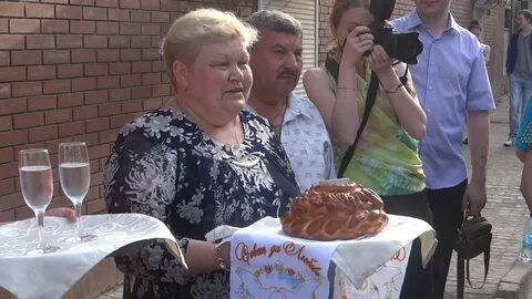 Встреча родителей молодоженов