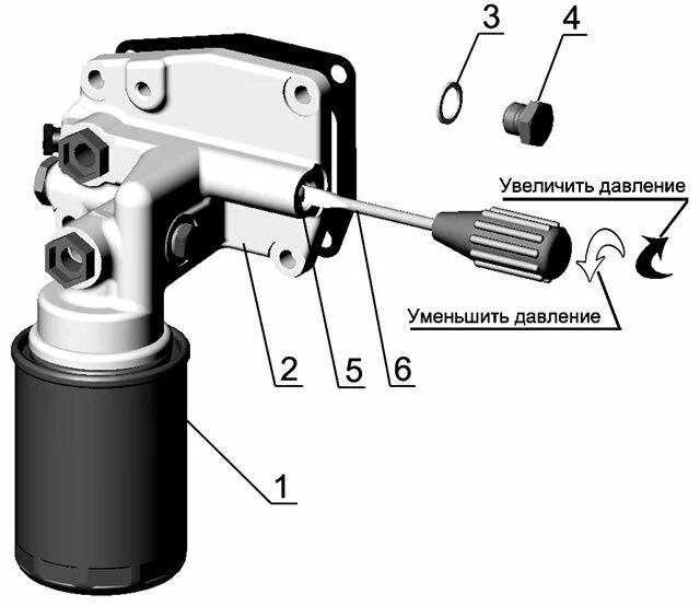Как увеличить давление масла. Клапан регулирующий давление масла в двигателе д-245. Редукционный клапан масляного фильтра д245 е3. Датчик давления масла ММЗ Д-245. Датчик давления масла ММЗ 245.
