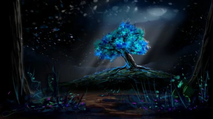 Simple tree by  on @deviantART Art, Nature art, Natu