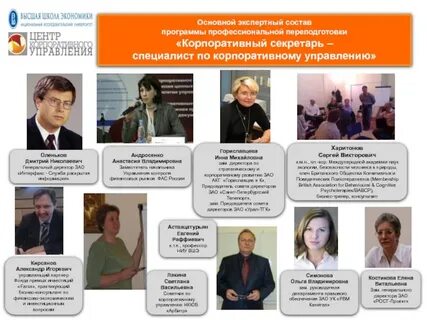 Заместитель директора по корпоративным вопросам