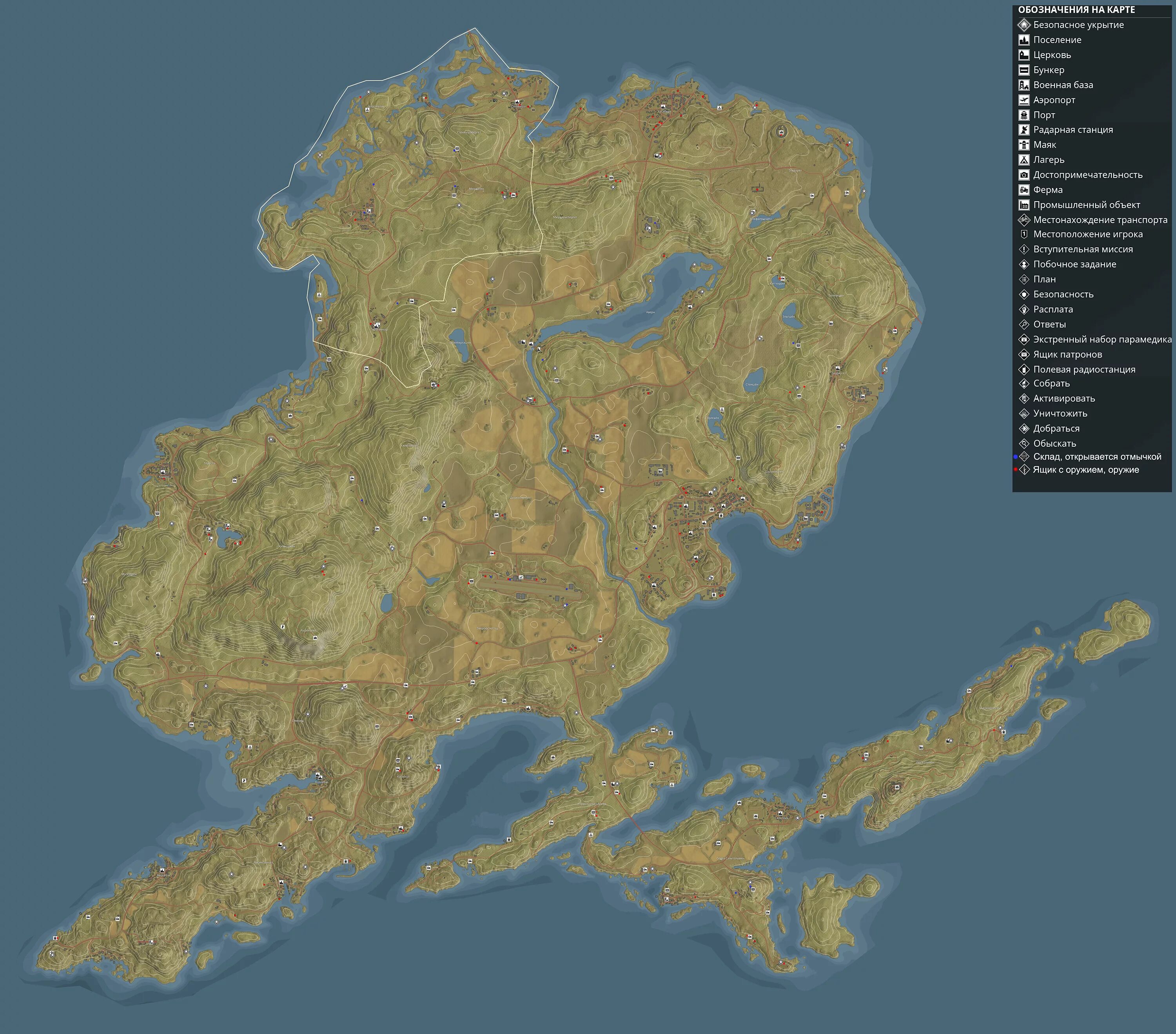 Generate map