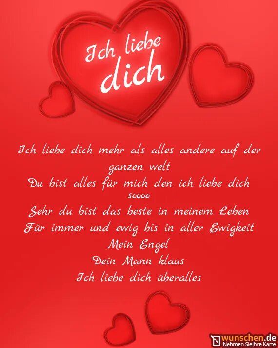 Mein liebe dich