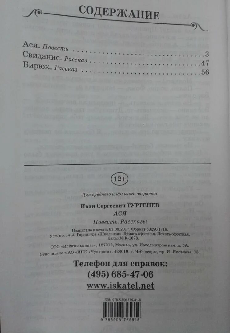 Тургенев сколько страниц. Сколько страниц в книгася.