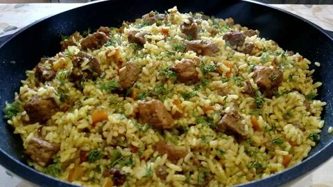 Рецепт рассыпчатого плова со свининой