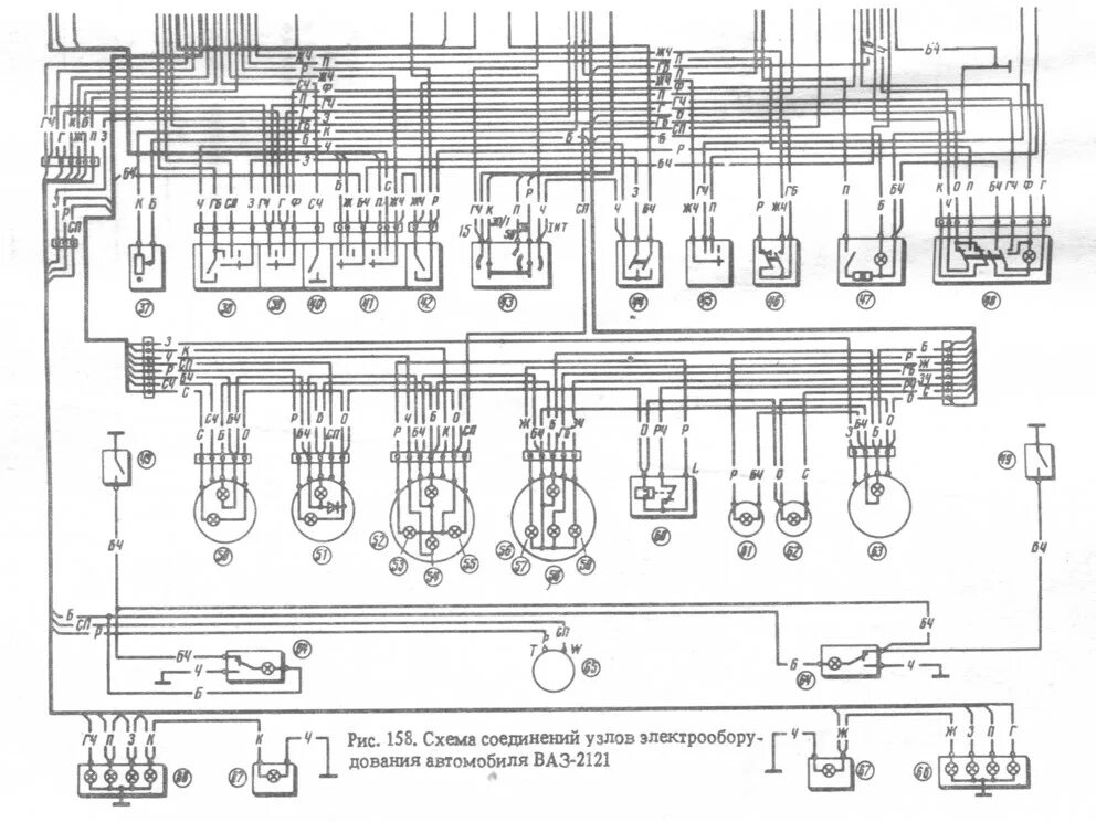 Схема предохранителей Нива 21213 карбюратор. Схема предохранителей Нива 2121. Электрическая схема Нива 2121. Схема электропроводки ВАЗ 2121 карбюратор.
