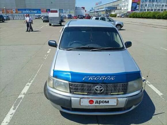 Дром иркутск пробокс купить. Дефлектор капота Toyota Probox 2002 (шелкография черная). Toyota Probox бок синий.