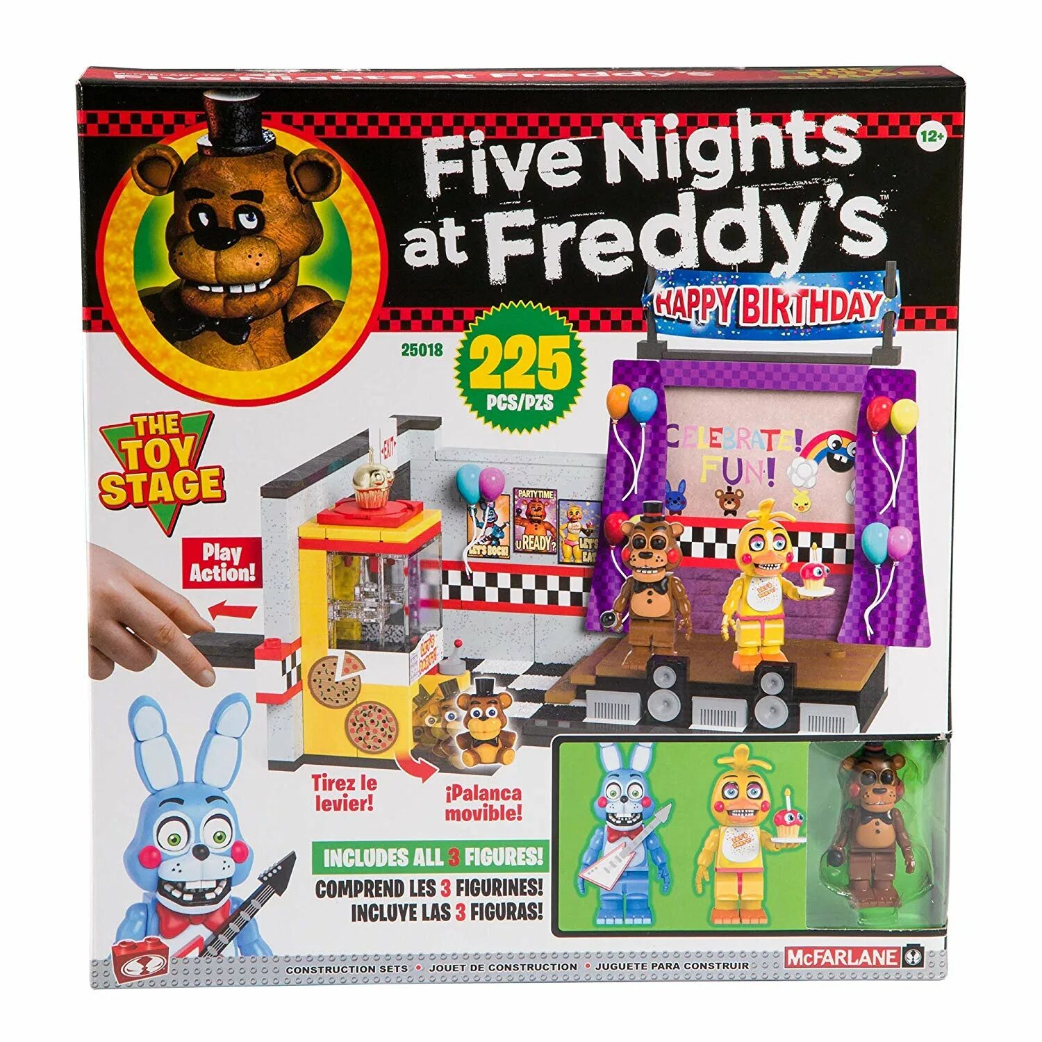 Fnaf наборы. Конструктор MCFARLANE Toys Five Nights at Freddy's Toy. Конструктор MCFARLANE Toys Five Nights at Freddy's 25018 Toy Stage. Конструктор MCFARLANE Toys Five Nights at Freddy's.