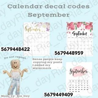 Roblox codes september 2024