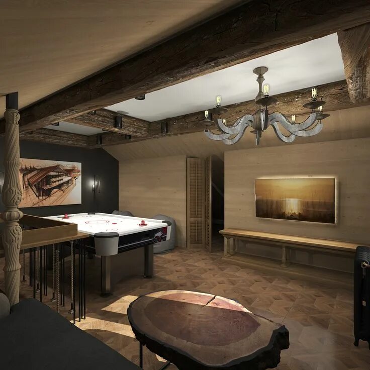 Basement - Современный - Подвал - Чикаго - от эксперта Gina Bon, Airoom Architec