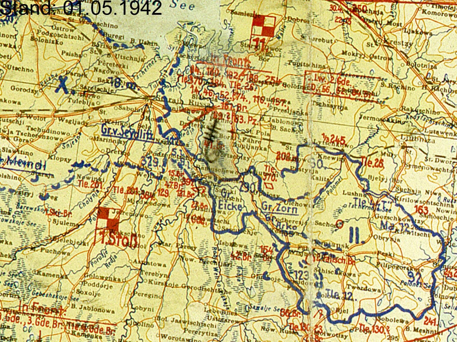 В 1942 году образовался новгородский рубеж. Демянский котел карта 1942. Карта 1942 года Старая Русса немецкая. Демянский котел 1942. Карта немецких позиций Рамушевский коридор.