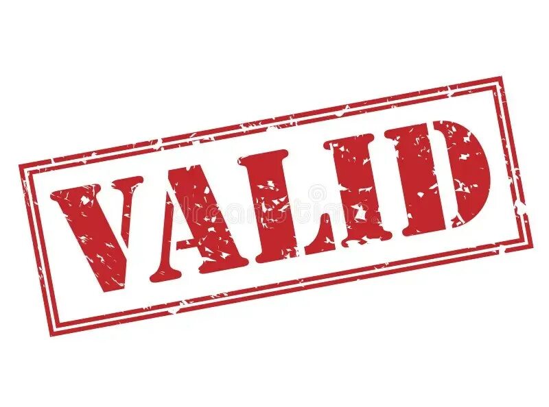 Valid. Valid_valid. not valid. invalid stamp.