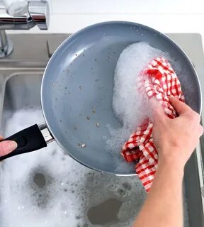Как оттереть сковородку