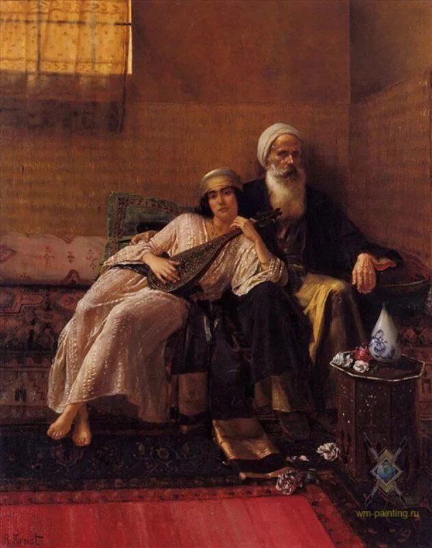 Rudolf Ernst (1854−1932). Гарем 12